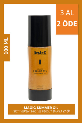 Işıltı Veren Saç ve Vücut Bakım Yağı 100 ml Image 0