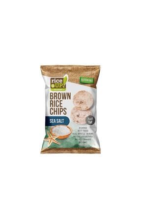 Brown Rice Chips Sea Salt 60gr Image 0