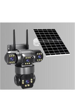 Okam O-KAM 6060 4G 6MP Dual Lens - Solar Panel - Sim Kart Destekli - PTZ Kamera Image 0
