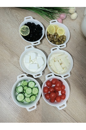 3'lü Meze Tabağı 1,kalite Porselendir Image 0