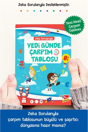 7 Günde Çarpım Tablosu Kitabı Image 0