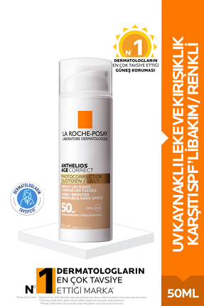 Anthelios Age Correct Spf50 Renkli Kapatıcı Özelliğe Sahip Yüz Güneş Kremi 50 ml Image 0