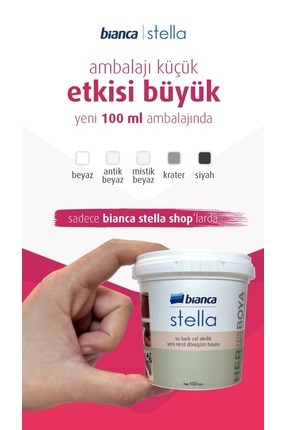 BİANCA STELLA MİNİ BOY 100 ml BEYAZ Image 0