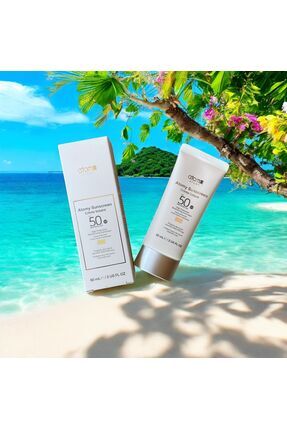 Renkli Güneş Kremi - Bej (SPF 50+) - Nemlendirici ve Kapatıcı Etkili 60ml Image 0