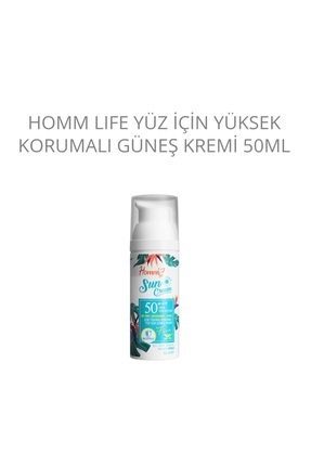 Homm Life Yüksek Korumalı Güneş Kremi 50 ml Image 0