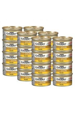 Gold Kıyılmış Tavuklu Kedi Konservesi 85 gr 24 Adet Image 0