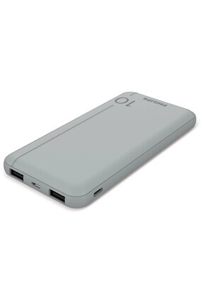 - Dlp1810cv 10.000 Mah Powerbank 2xusb-a 2.1a Usb-c Çıkış Gümüş Image 0