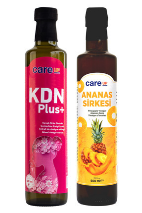 Kdn Plus Hayıt Otu Ve Civan Perçemi İçeren Sirke Karışımı 500ml + Ananas Sirkesi 500ml Image 0