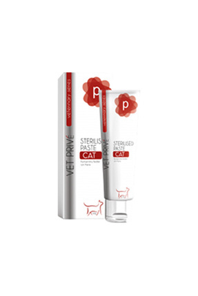 Vet Prive Veterinary Sterilised Kısırlaştırılmış Kediler için Malt Macunu 100 Gr Image 0