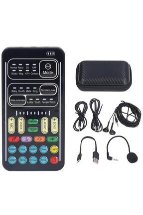 PM-26645 Taşınabilir Konuşurken Ses Değiştirici Cihaz Ses Efekti Mikrofon Image 0