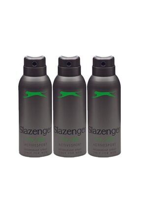 Deodorant Active Sport Yeşil 150m x 3 Adet Image 0