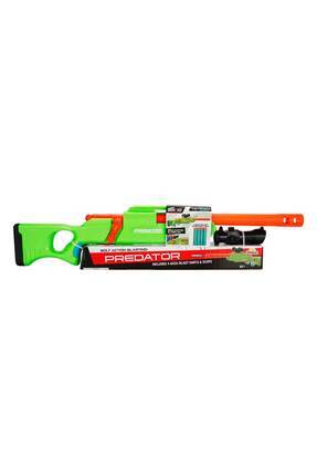 Air Warriors Predator 4 Mermili Sünger Dart Atan Silah - Yeşil Image 0