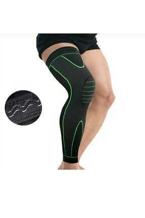 Ortopedik Fitness Tenis Voleybol Basketbol Spor Antreman Uzun Dizlik (1 Adet) Image 0