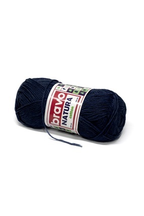 Natura %100 Koton İplik 100 Gr 201 Lacivert Image 0
