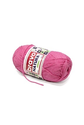 Natura %100 Koton İplik 100 Gr 405 Pembe Image 0