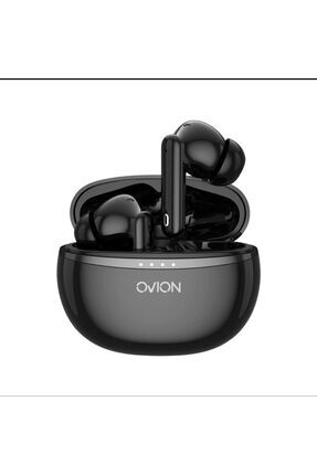 Ovion Vıo Pod 2 TWS Bluetooth Kablosuz Kulaklık Siyah - IOS ve Android Uyumlu Image 0