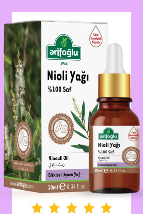 Nioli Yağı 10ml %100 Saf Niaouli Essential Oil Image 0