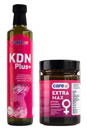 Kdn Plus Hayıt Otu, Aslan Pençesi Sirke Karışımı 500ml + Extra Max Bitkisel Macun Kadın 360gr Image 0