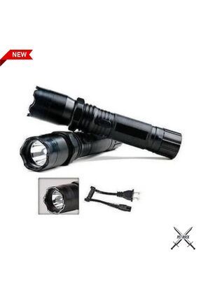1101 Type Lıght Flashlıght (PLUS) Elektroşoklu Şarjlı Kılıflı El Feneri Image 0