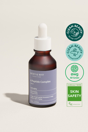 Peptide Serum 6 Çeşit Peptid içeren Elastikiyet Kaybı Ve Yaşlanma Karşıtı Anti Aging Serum 30 ml Image 0