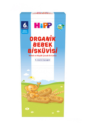 Organik Bebek Bisküvisi 180 gr 6 Ay+ Image 0