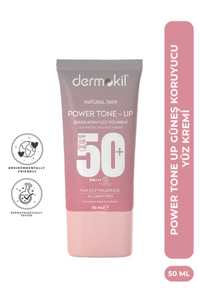 Power Tone-Up Ton Eşitleyici SPF 50+ Güneş Koruyucu Yüz Kremi 50 ml Image 0