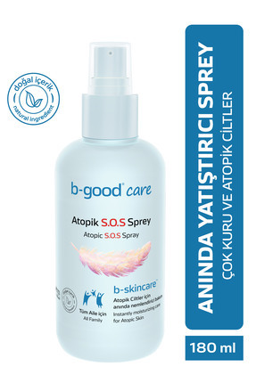 Atocare S.o.s Sprey Çok Kuru Ve Atopik Citler Için Anında Yatıştırıcı Yüz Ve Vücut 180 ml Image 0