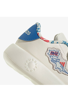 Advantage Dino Bebek Beyaz Cırt Cırtlı Spor Ayakkabı Image 6