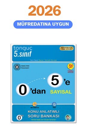 0´dan 5´e Sayısal Konu Anlatımlı Soru Bankası Image 0