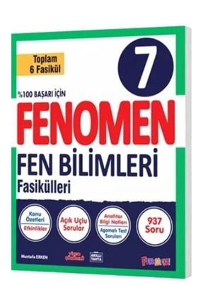 Fenomen Okul 2024 7. Sınıf Fen Bilimeri Fasikül Seti Image 0