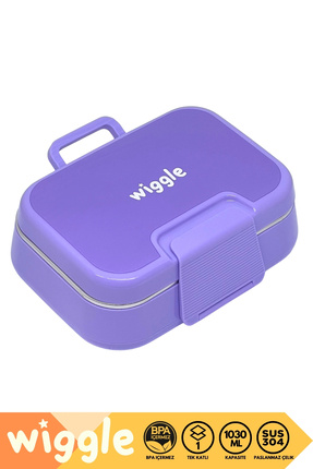 Bento 1030ml Lunchbox Yeni Koleksiyon Tek Katlı 2 Bölmeli Paslanmaz Çelik Sefer Tası Yemek Kutusu Image 0