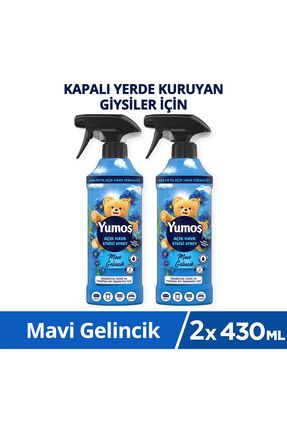 Yumoş Açık Hava Etkisi Sprey Yıkanması Zor Eşyalar İçin Giysi Spreyi Mavi Gelincik 430 Ml x2 Image 0