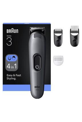Hepsi Bir Arada Series 3, 4’ü 1 arada Tıraş Kiti, Keskin Bıçak, 14 Uzunluk, AIO3500 Image 0
