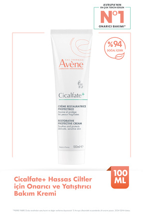 Cicalfate+ Yıpranmış ve Hassas Ciltler için Onarıcı Bakım Kremi 100ml Image 0