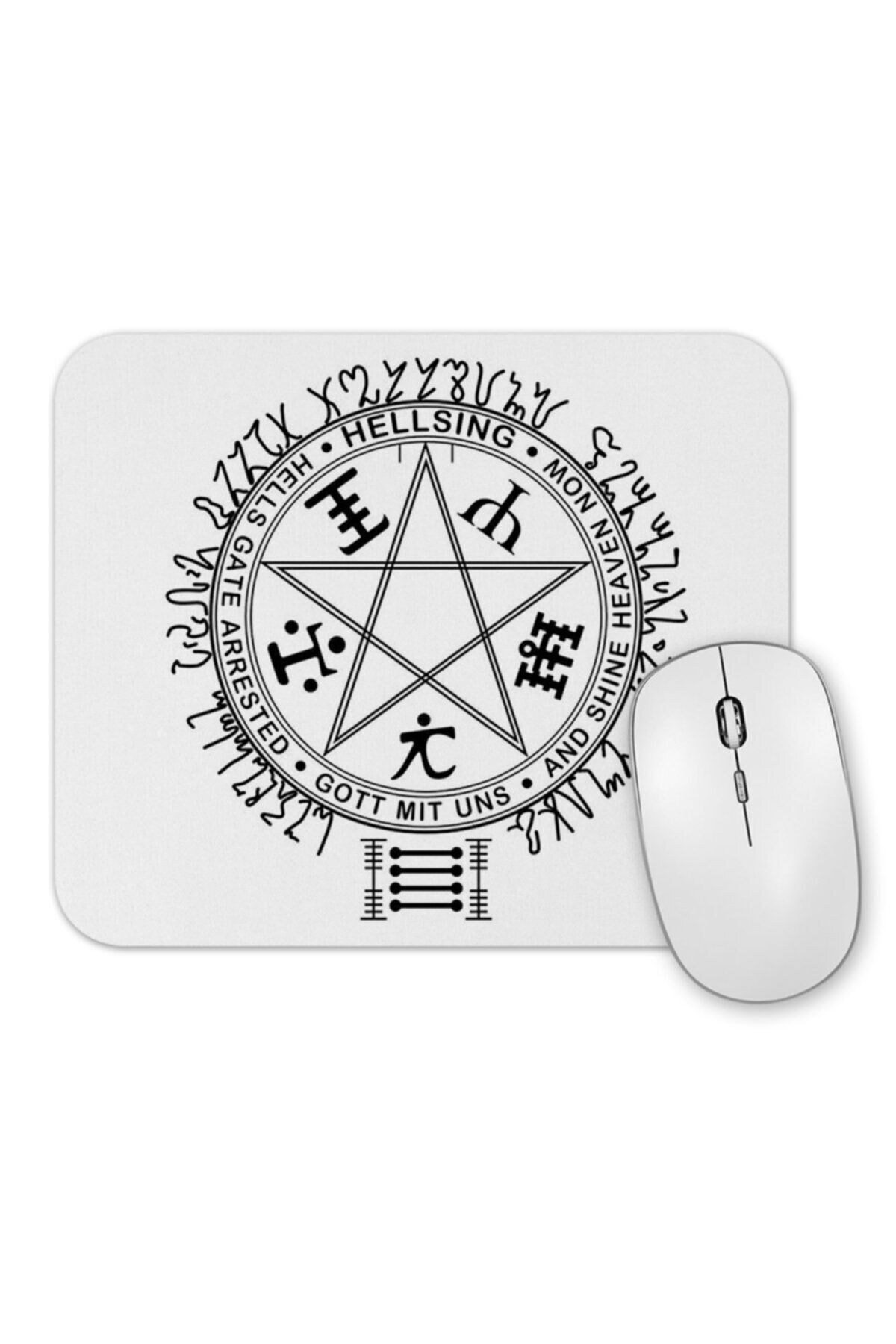 Baskı Dükkanı Hellsing Alucard One Piece Anime Naruto Death Note Seras Victoria Mouse Pad