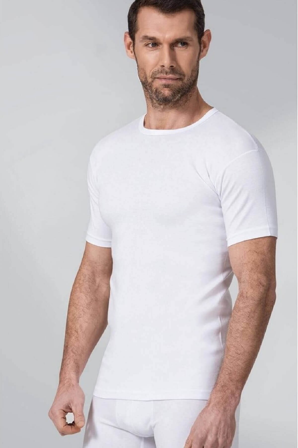 Götzburg Erkek Beyaz Pamuklu Fanila