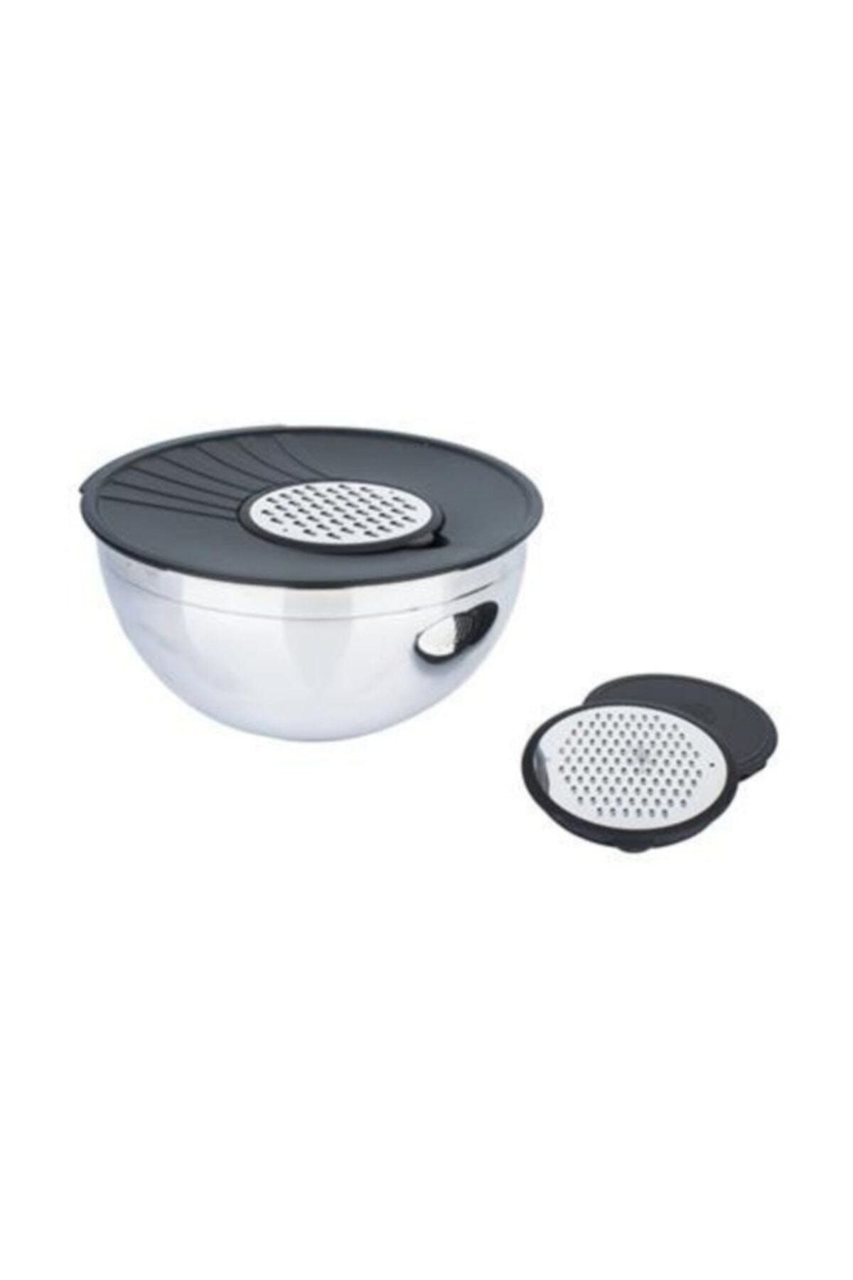 ACAR 17118 Çelik 28 Cm Rendeli Karıştırma Kabı 7.30 Lt.