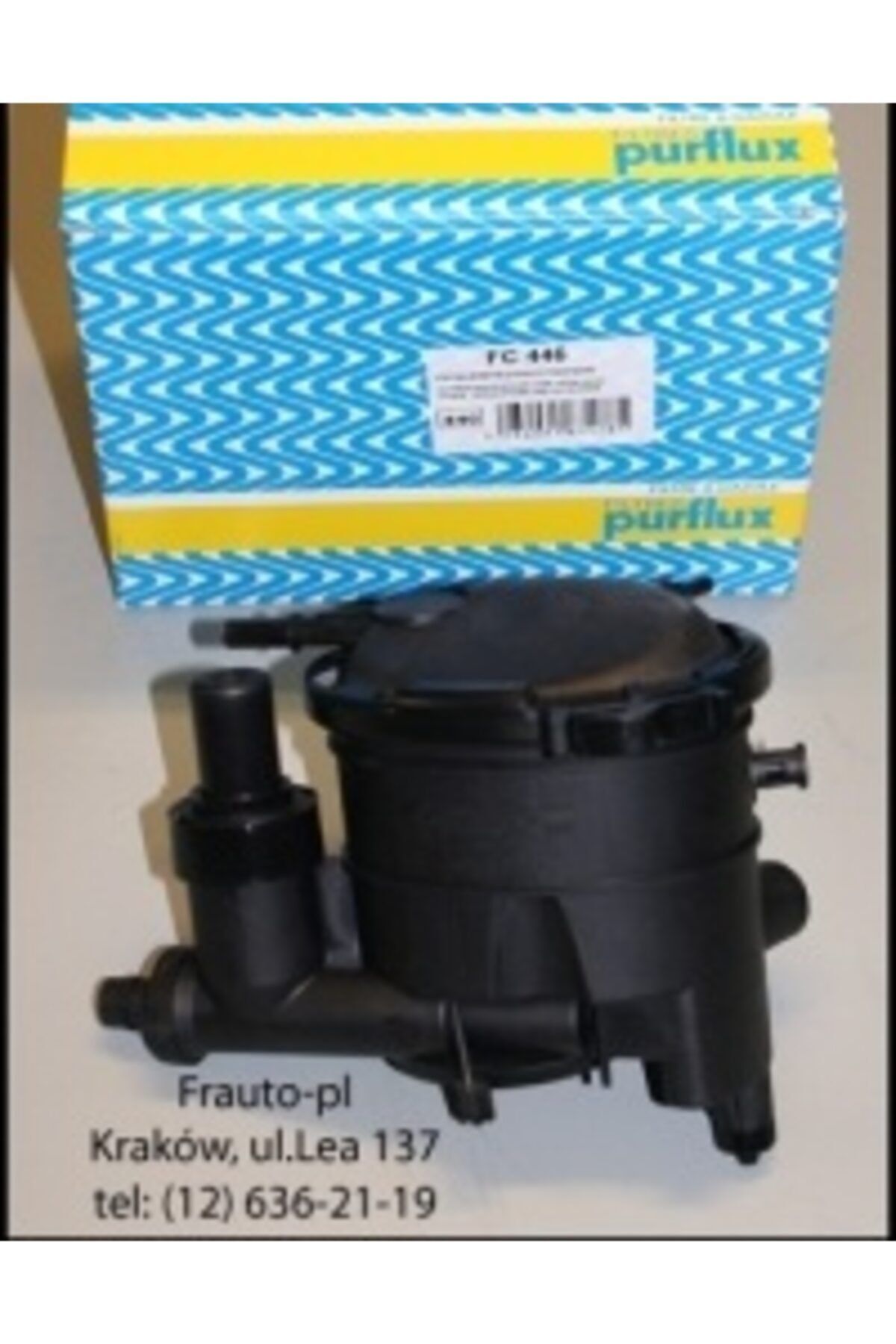 PURFLUX Mazot Filtresi Komple Fc446 Partner 1.9 Dw8