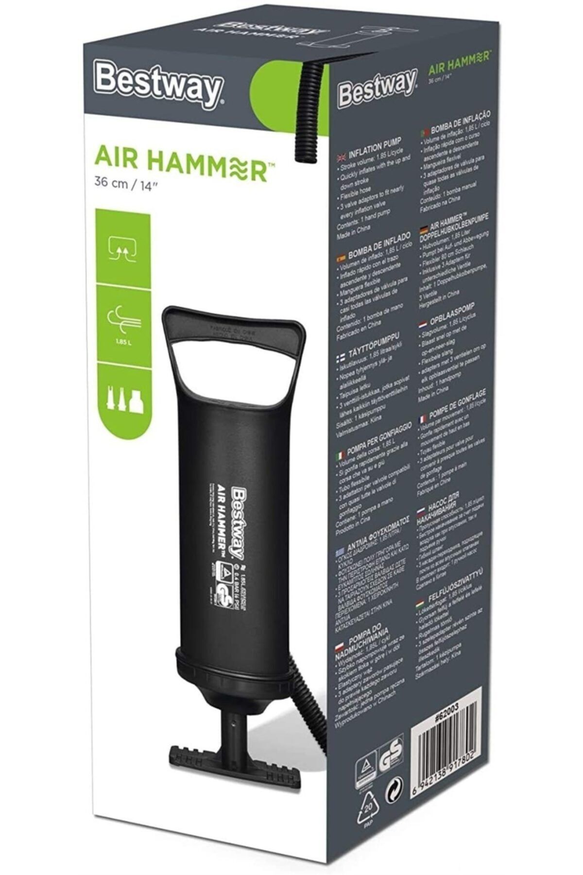 BESTWAY Çift Fonksiyonlu Pompa 30 Cm