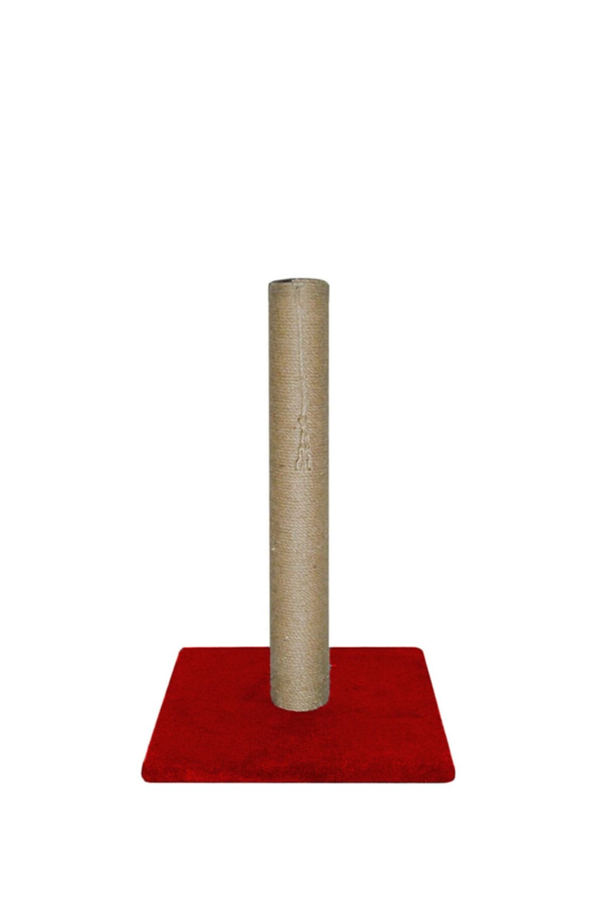 Evcils Kedi Tırmanma Tahtası 50 cm Kırmızı Tırmalama Tahtası