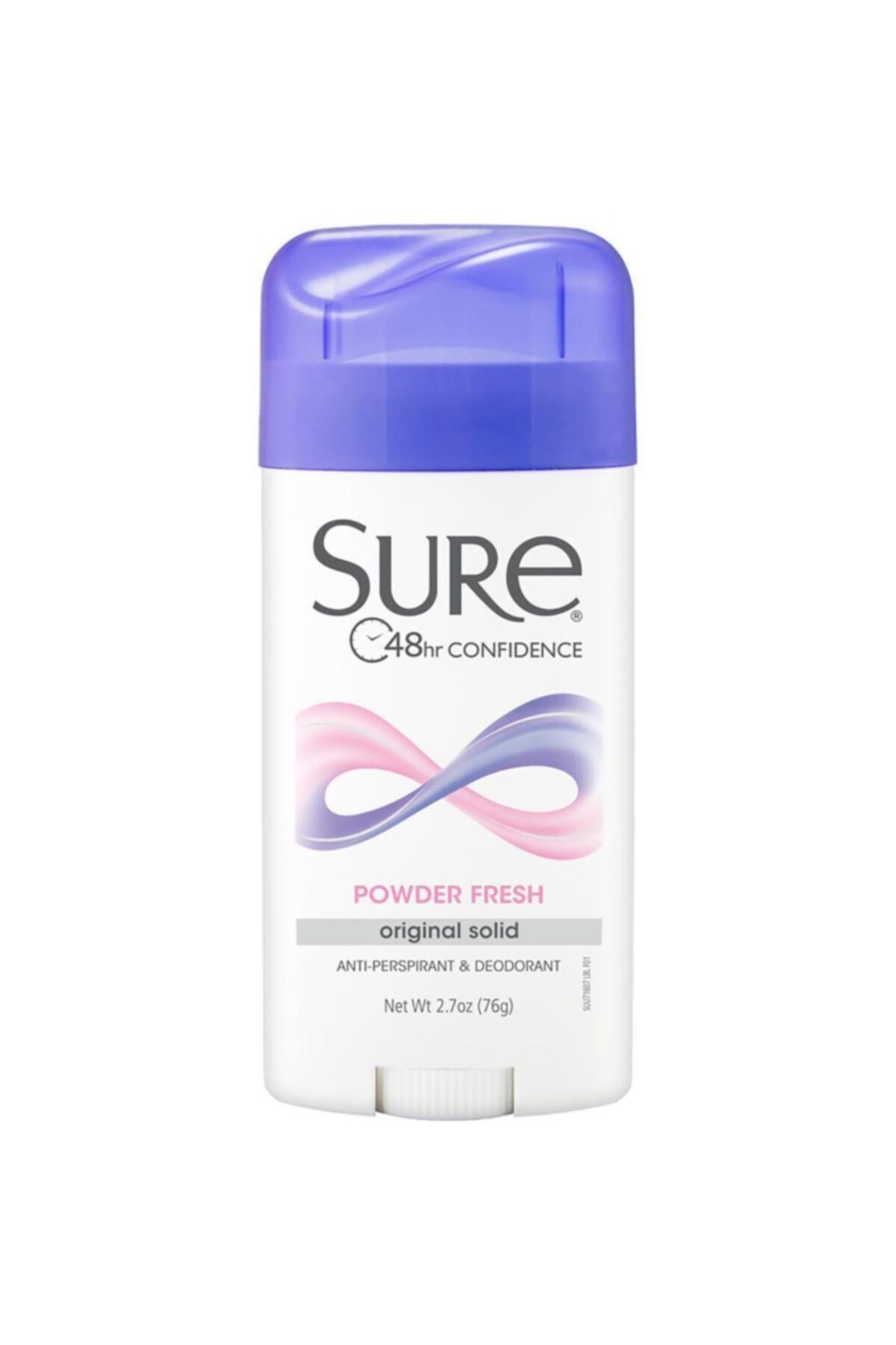 Sure Powder Fresh Original Solid Antiperspirant Deodorant 76 gr