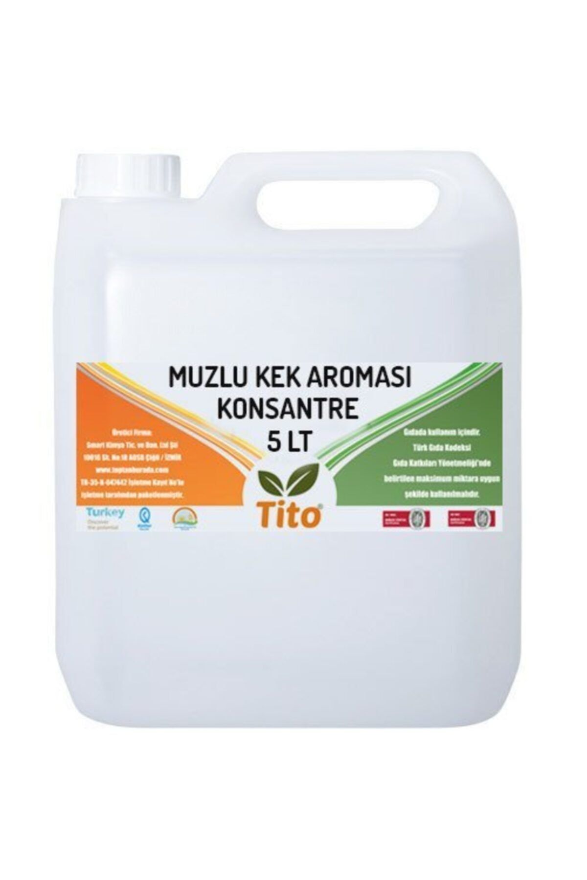tito Premium Muzlu Kek Banana Cake Aroması 5 lt