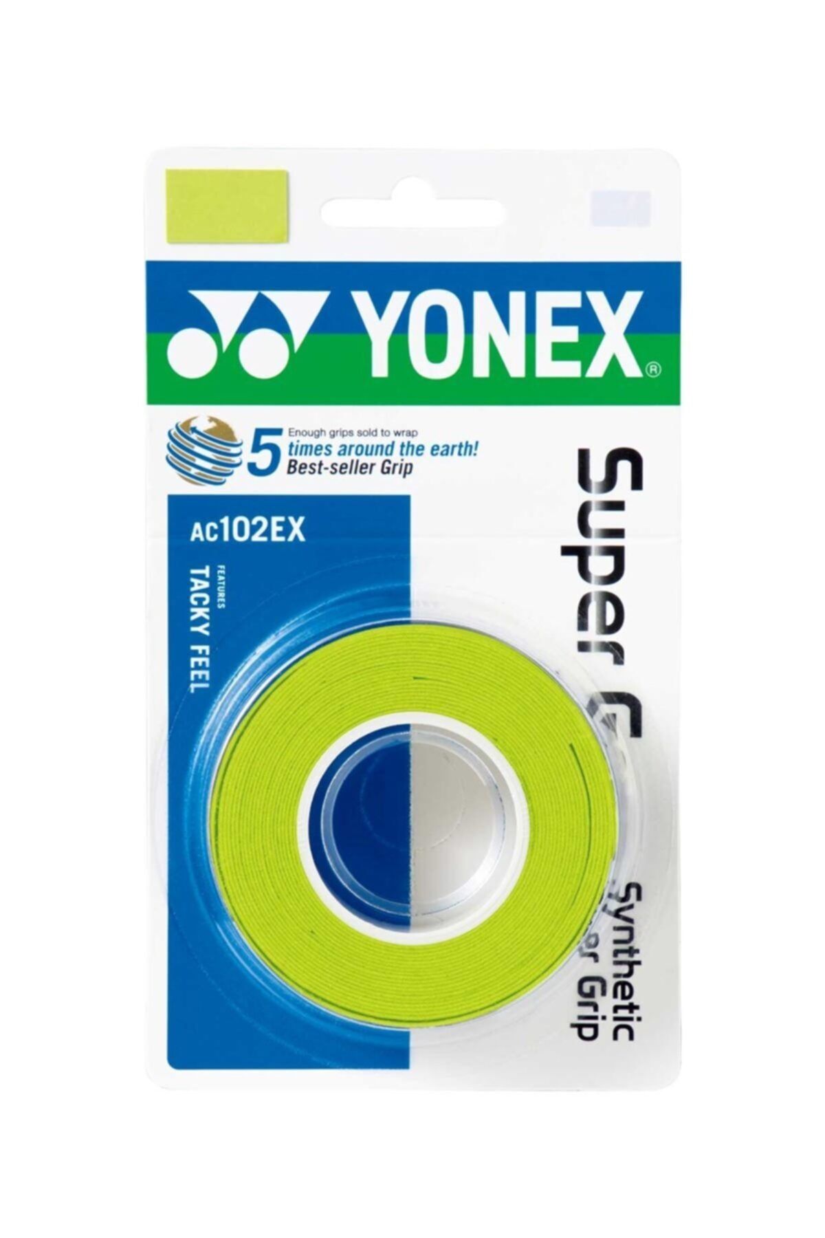 YONEX Ac102-3 Super Grab 3lü Lime Overgrip