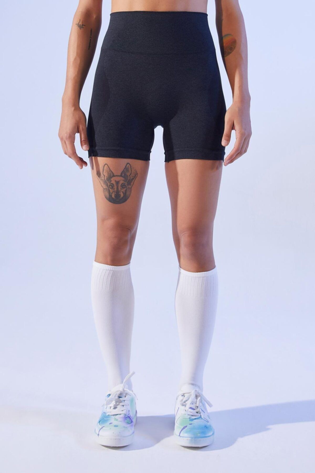 Woof Gym Seamless Sports Short Shadow