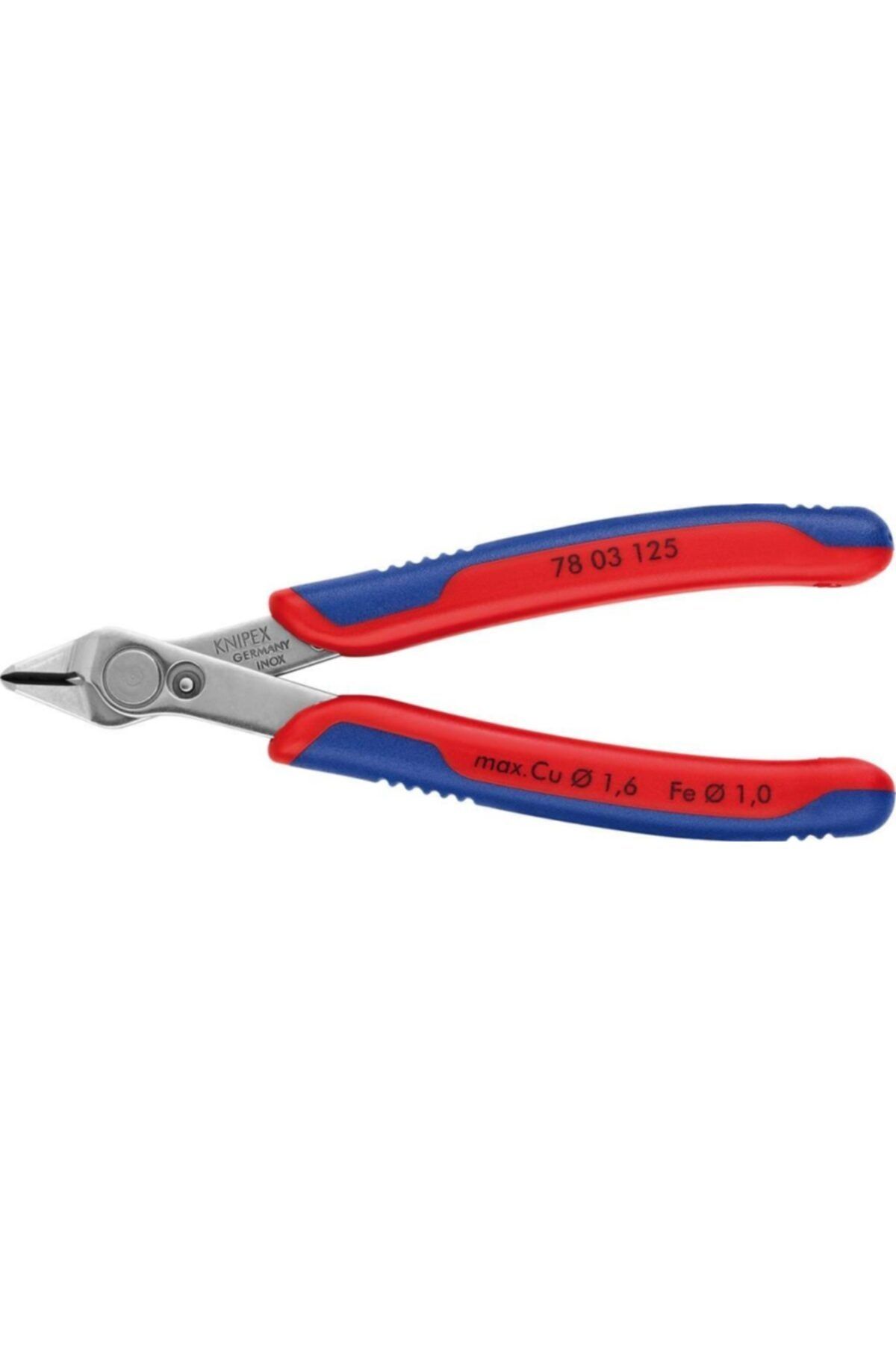 Knipex 78 03 125 Elektronikçi Yan Keski F0 125 Mm Super Knips