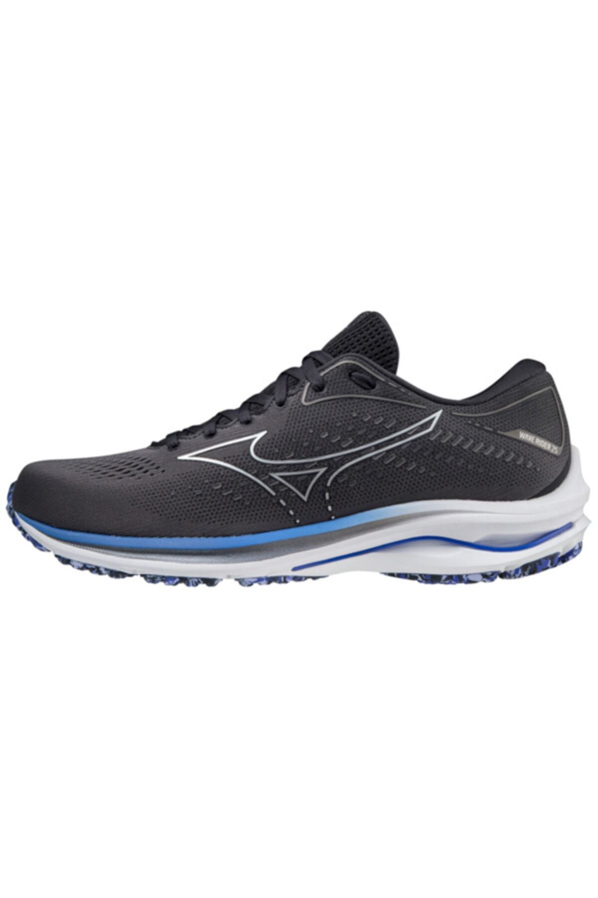 MIZUNO Wave Rider 25 Erkek Koşu Ayakkabısı Siyah