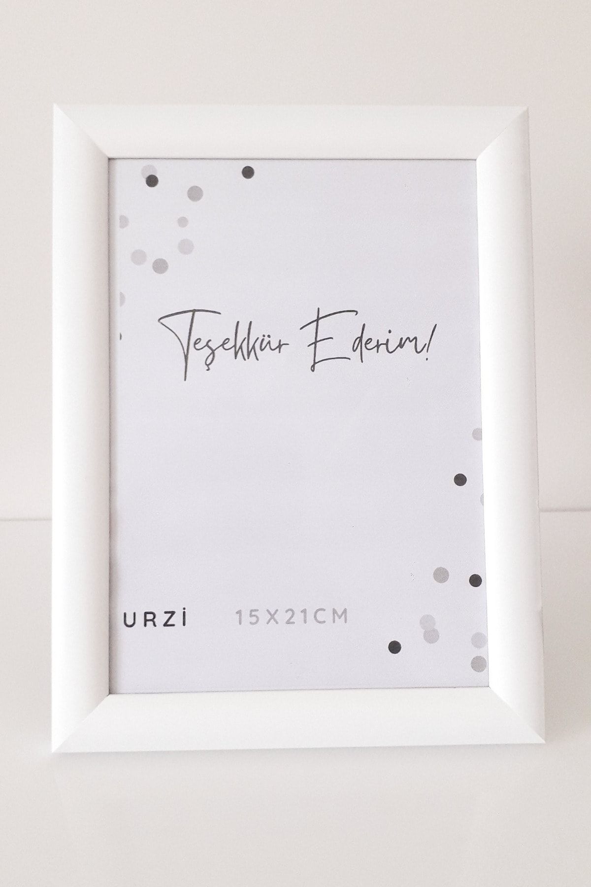 Urzi Dekoratif 15x21 Palet Çerçeve Beyaz 15x21