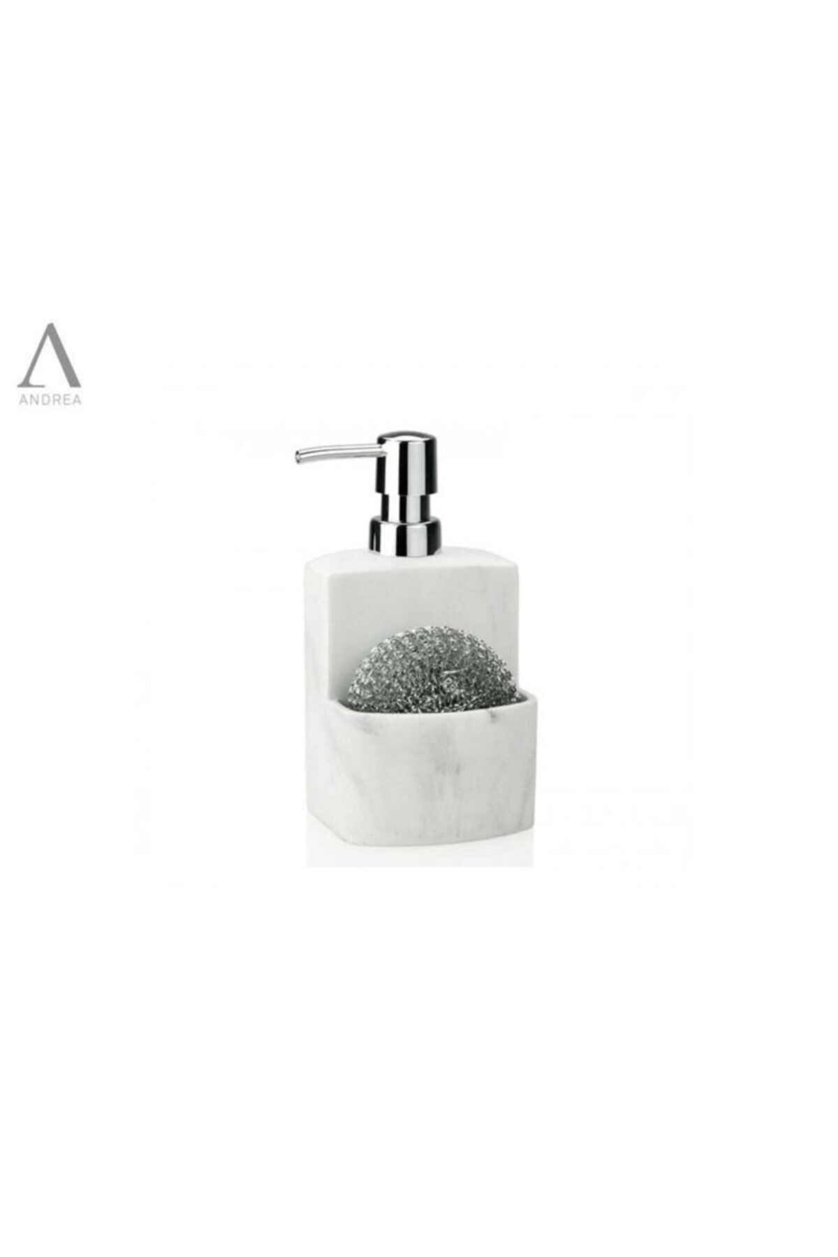 ANDREA Cc66282 Mermer Efekt Mutfak Sıvı Sabunluk