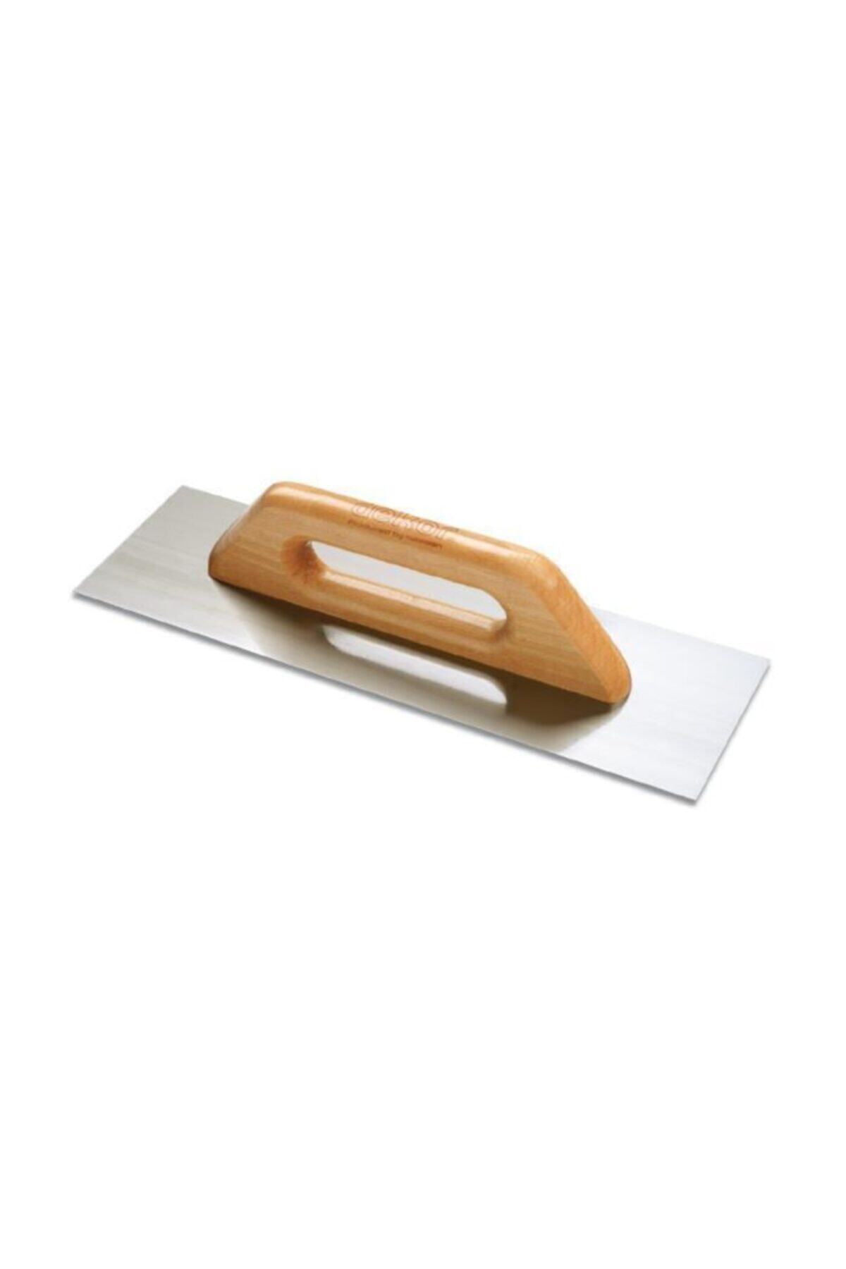 alfapazar Dekor 097 Alçı Malası Ahşap Kapalı Saplı 40 Cm