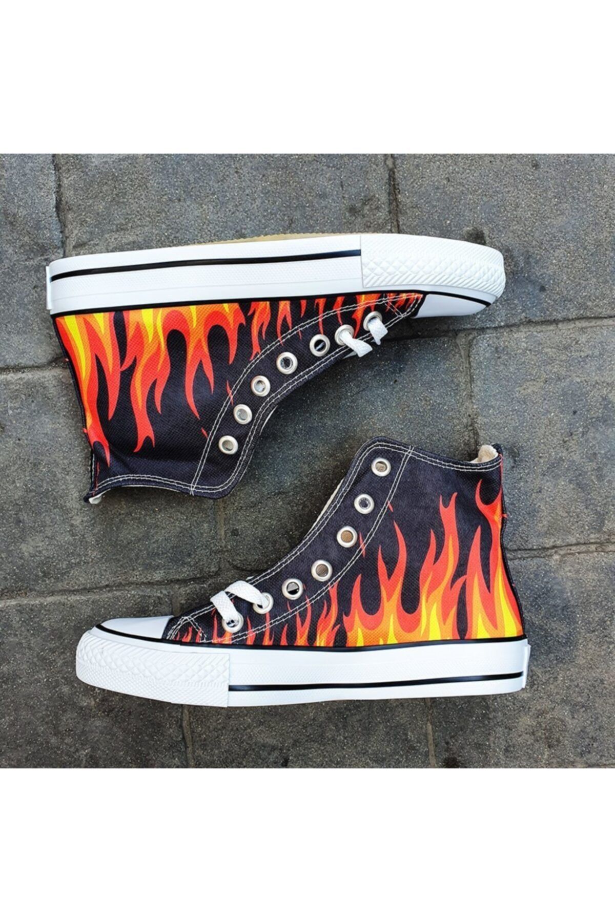 Köstebek Unisex Thrasher Uzun Canvas Ayakkabı